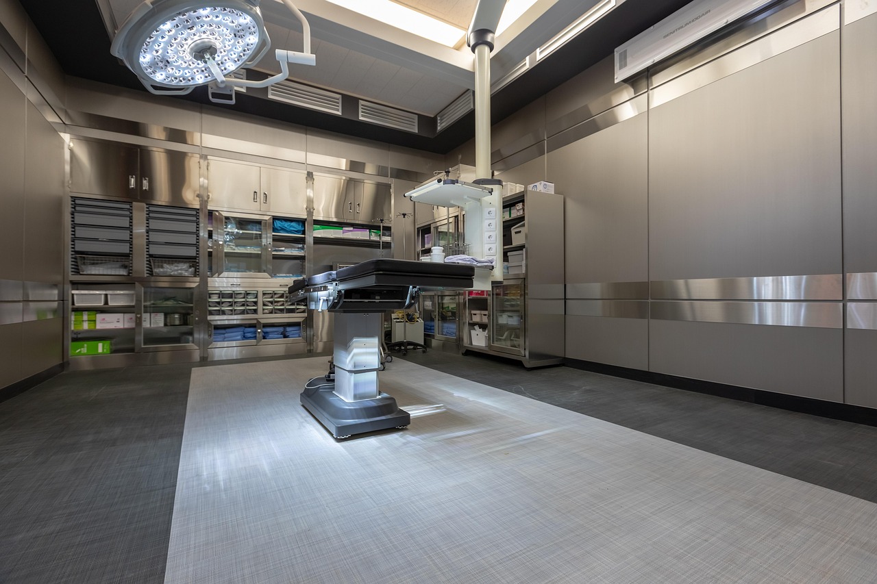 Modern hospital facility